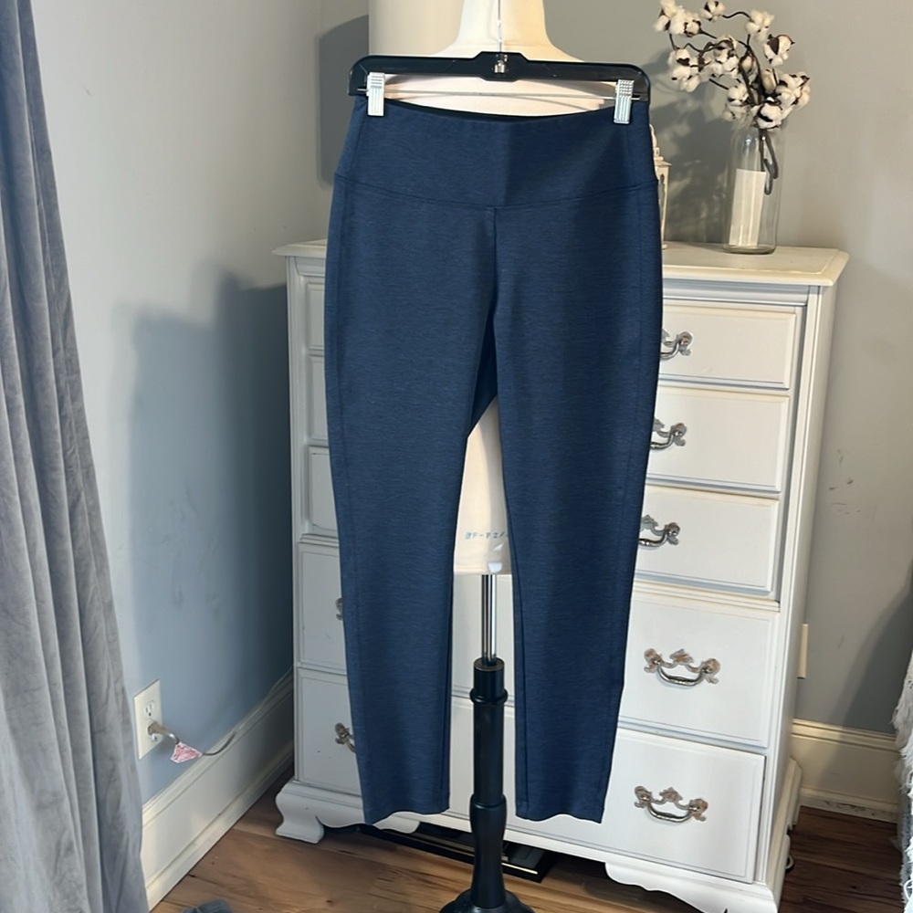 Apt 9 Navy Blue Pants Pull On Business Casual Comfy Womens Medium - Picture 7 of 12